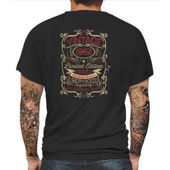 59 Years Old Tee 1962 Vintage Limited Edition 59Th Retro Love Mens Back Print T-shirt | Favorety CA