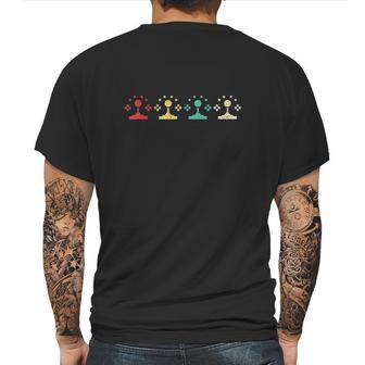 80S Video Game Vintage Retro Arcade Mens Back Print T-shirt | Favorety CA