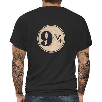 9 34 Nine Three Quarters Harry Potter Hogwarts Mens Back Print T-shirt | Favorety UK