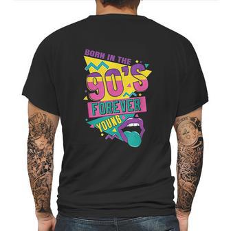 90S 90Ies Nineties Retro Party Funny Gift Mens Back Print T-shirt | Favorety