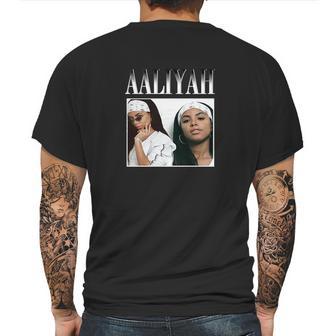 Aaliyah Gift For Girl Mens Back Print T-shirt | Favorety DE