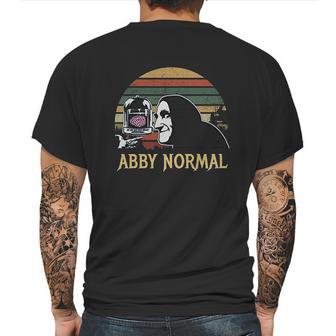 Abby Normal Vintage Retro Mens Back Print T-shirt | Favorety