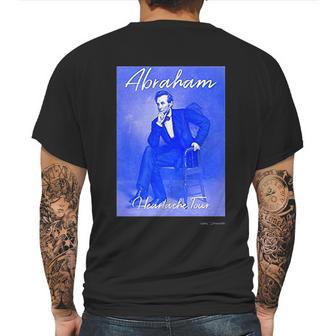 Abraham Lincoln Heartache Tour Mens Back Print T-shirt | Favorety UK