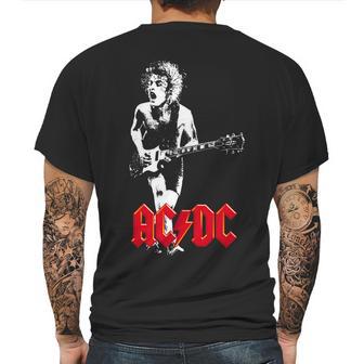 Acdc Angus Mens Back Print T-shirt | Favorety