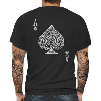 Ace Of Spades Mens Back Print T-shirt | Favorety DE