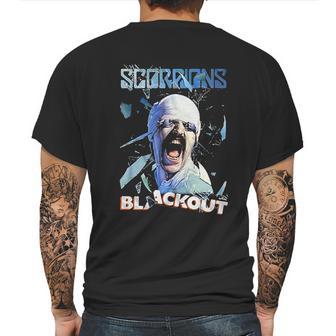 Ae Designs Scorpions Blackout Album Black Mens Back Print T-shirt | Favorety AU