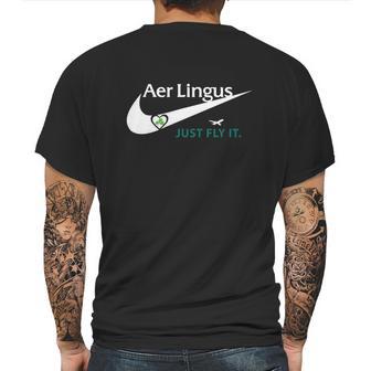 Aer Lingus Fly Mens Back Print T-shirt | Favorety CA