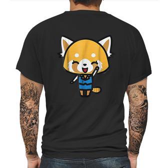 Aggretsuko Happy Mood Mens Back Print T-shirt | Favorety CA