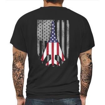 Air Force Supersonic Bgreat Gift1 Bomber Jet American Flag Squadron Gift Mens Back Print T-shirt | Favorety AU