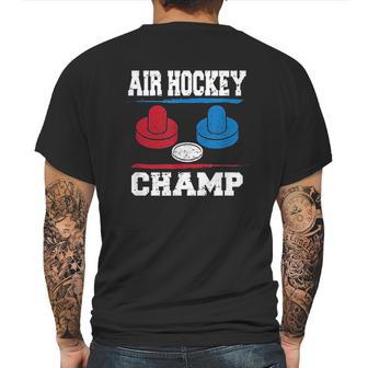 Air Hockey Champ Hockey Table Champion Mens Back Print T-shirt | Favorety AU