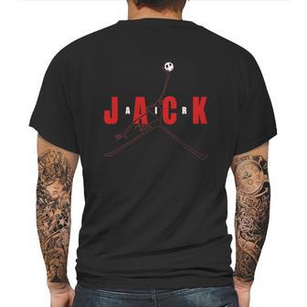 Air Jack Mens Back Print T-shirt | Favorety