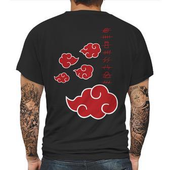 Akatsuki Cloud Mens Back Print T-shirt | Favorety