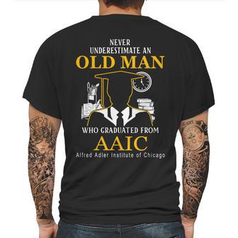 Alfred Adler Institute Of Chicago Mens Back Print T-shirt | Favorety DE