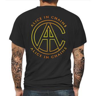 Alice In Chains Mens Back Print T-shirt | Favorety