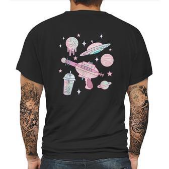 Alien Babe Pastel Goth Kawaii Mens Back Print T-shirt | Favorety DE