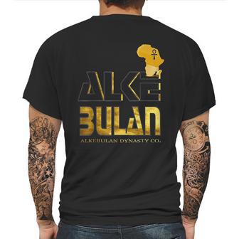 Alkebulan Ancient Egyptian Kemet Egypt Kemetic Mens Back Print T-shirt | Favorety