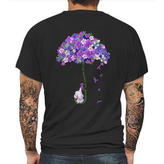 Alzheimer Awareness Cute Elephant I Will Remember For You Mens Back Print T-shirt | Favorety CA