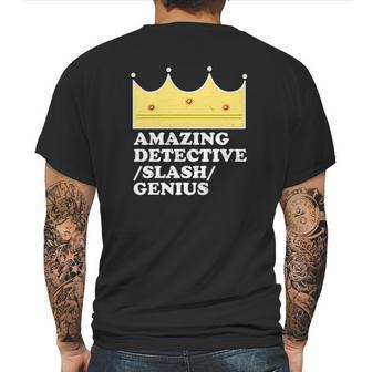 Amazing Detective Slash Genius Funny Graphic Mens Back Print T-shirt | Favorety DE