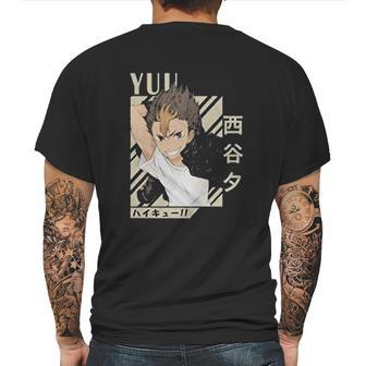 Amazing Haikyuu Mens Back Print T-shirt | Favorety