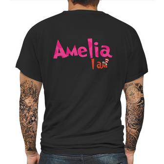 Amelia Dr Seuss Read Across America Girl Name 2020 Mens Back Print T-shirt | Favorety