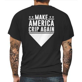 Make America Crip Again C Lims Day Snoop Dog Blue Mens Back Print T-shirt | Favorety AU