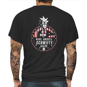 Make America Schwifty Again T Shirt Mens Back Print T-shirt | Favorety CA