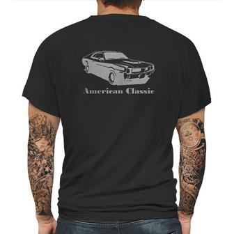 American Classic Amc Javelin 1970S Amx Muscle Car Automotive Mens Back Print T-shirt | Favorety UK