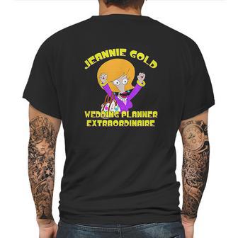 American Dad Jeannie Gold Mens Back Print T-shirt | Favorety CA