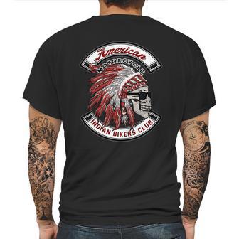 American Motorcycle Indian Bikers Club Hoodie Mens Back Print T-shirt | Favorety AU