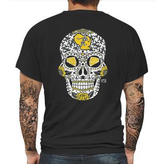 Americas Finest Apparel Green Bay Sugar Skull Mens Back Print T-shirt | Favorety AU