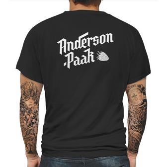 Anderson Paak Strawberry Mens Back Print T-shirt | Favorety UK