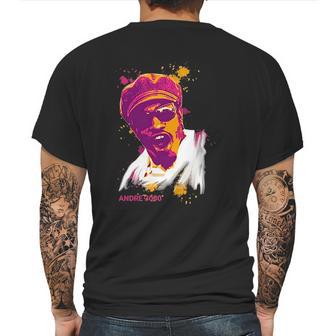 Andre 3000 Art Mens Back Print T-shirt | Favorety