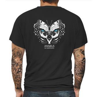 Angels Do Wear Black Jonny Cota Studio Mens Back Print T-shirt | Favorety CA