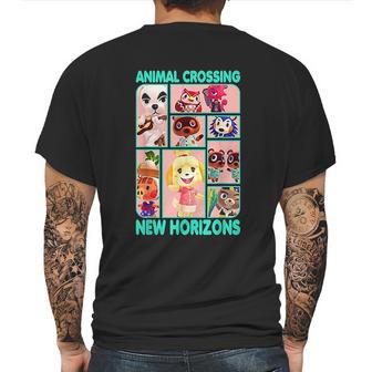 Animal Crossing New Horizons Group Box Mens Back Print T-shirt | Favorety UK