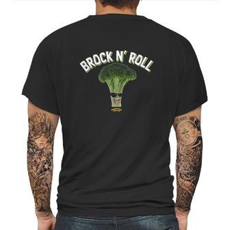 Annoying Orange Brock N Roll Broccoli Mens Back Print T-shirt | Favorety