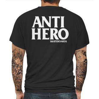 Anti Hero Mens Back Print T-shirt | Favorety