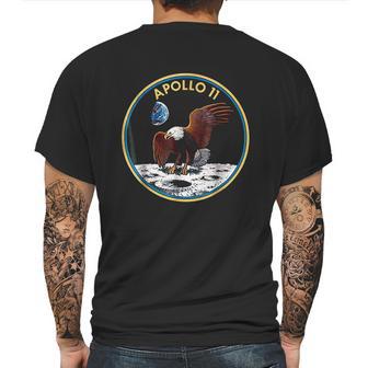 Apollo 11 Nasa Space Moon Landing Astronaut Logo Mens Back Print T-shirt | Favorety CA