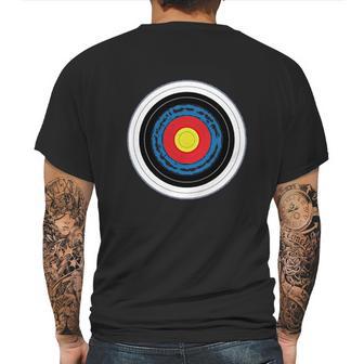 Archery Bullseye Target Sports Mens Back Print T-shirt | Favorety UK