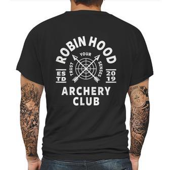 Archery Club Apparel & Clothing Robin Hood Archery Mens Back Print T-shirt | Favorety UK