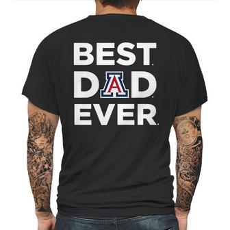 Arizona Wildcats_Best Dad Ever Mens Back Print T-shirt | Favorety UK