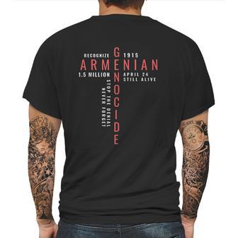 Armenian Genocide Mens Back Print T-shirt | Favorety CA