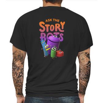 Ask The Storybots 2 Mens Back Print T-shirt | Favorety AU