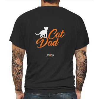 Aspca Cat Dad Dark Mens Back Print T-shirt | Favorety DE