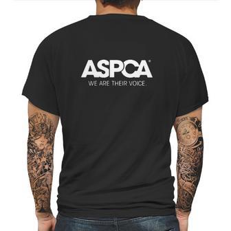 Aspca We Are Their Voice Shirt Mens Back Print T-shirt | Favorety AU