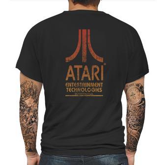 Atari Entertainment Technologies Distressed T- Mens Back Print T-shirt | Favorety UK