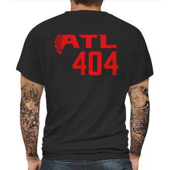 Atl 404 Anlanta Mens Back Print T-shirt | Favorety AU