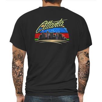 Atlanta City Retro Vintage Atlanta Georgia Ga Mens Back Print T-shirt | Favorety DE