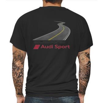 Audi Quattro Mens Back Print T-shirt | Favorety