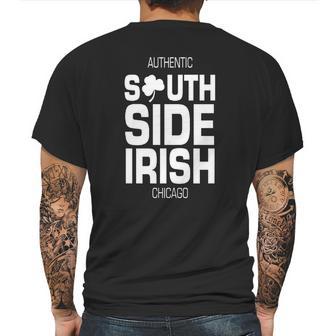 Authentic South Side Irish Chicago Mens Back Print T-shirt | Favorety DE