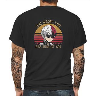 Avber My Hero Academia Izuku Midoriya Bakugo Todoroki Cosplay Funny Mens Back Print T-shirt | Favorety UK